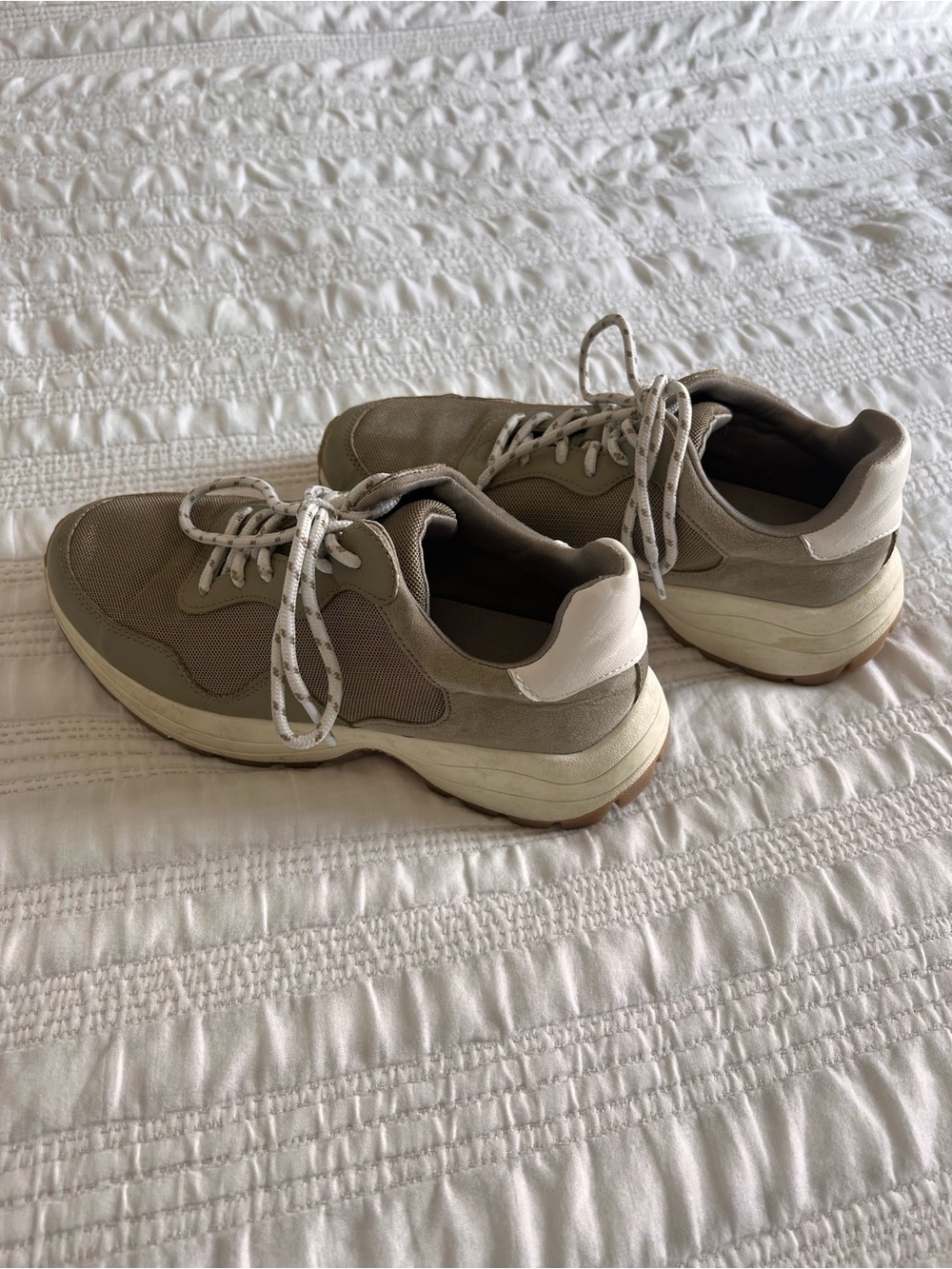 Men's Neutral Beige Lightweight Sneakers